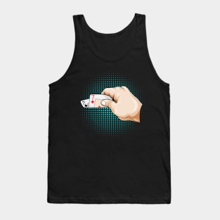 Bad Hand at Poker Tank Top